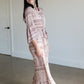 Willa Dusty Rose Flutter Bell Sleeve Maxi Dress Dresses Inherit