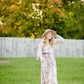 Willa Dusty Rose Flutter Bell Sleeve Maxi Dress Dresses Inherit