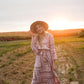Willa Dusty Rose Flutter Bell Sleeve Maxi Dress - FINAL SALE Dresses Inherit