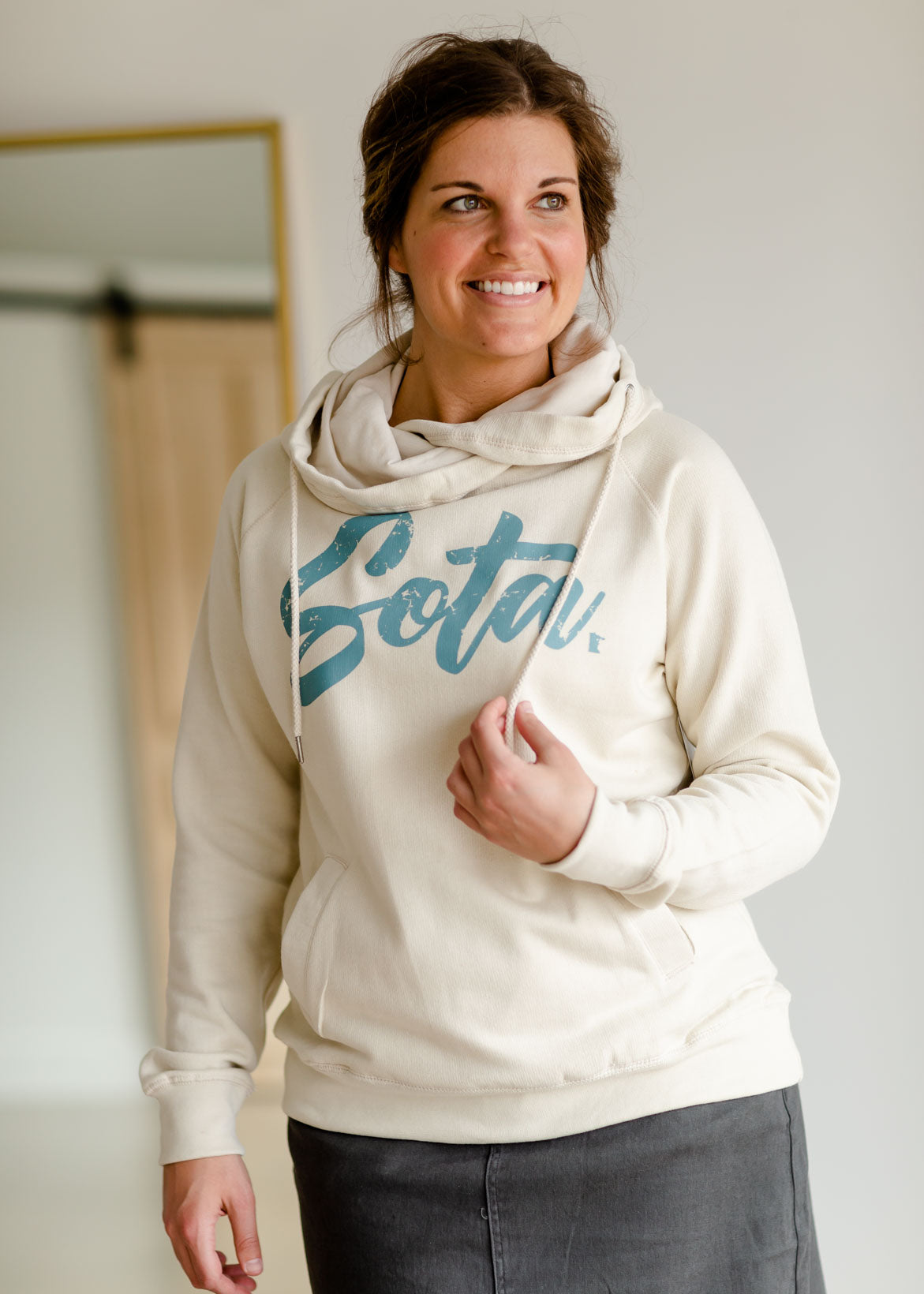 Women's Sota Cascade Hoodie Shirt Northern Print Company