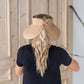 Wrap Around Bow Hat Accessories Fame Accessories Tan