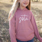 Youth Mauve Sota Hoodie Girls Northern Print Co.