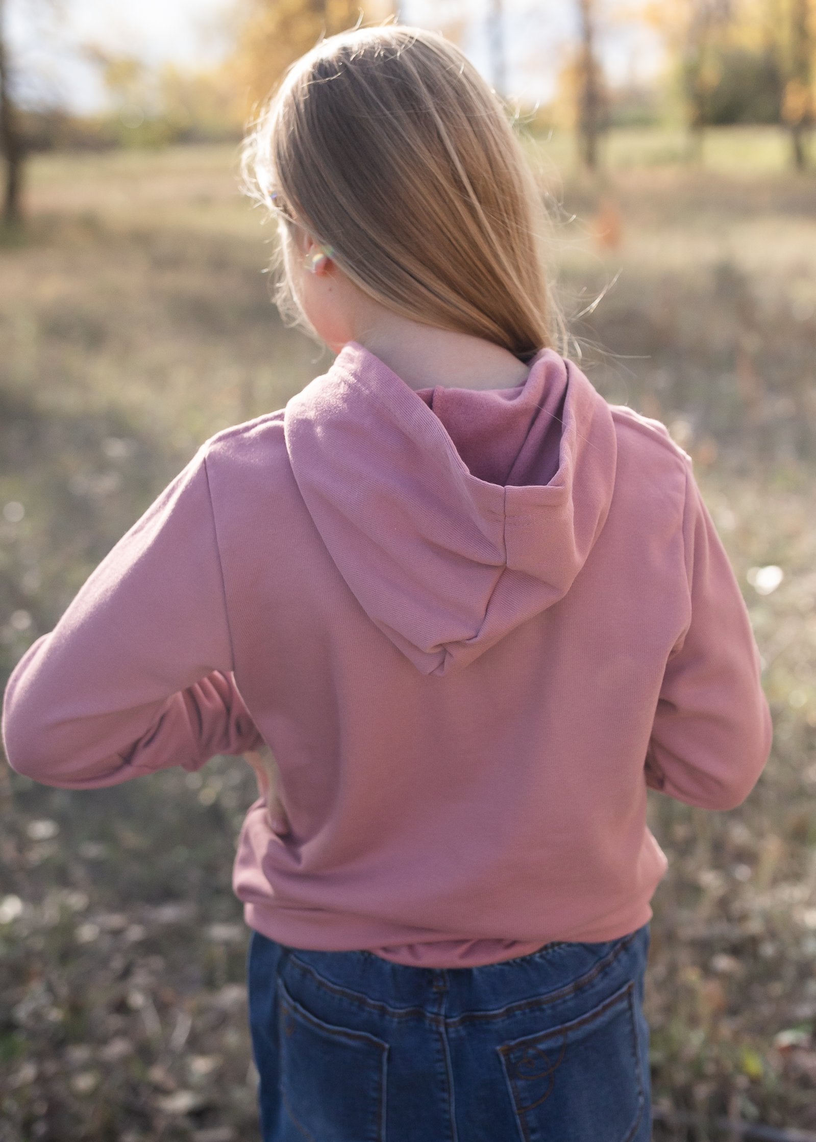 Youth Mauve Sota Hoodie Girls Northern Print Co.