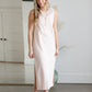 Zelda Button Up Maxi Dress Dresses Z Supply Pink / XS